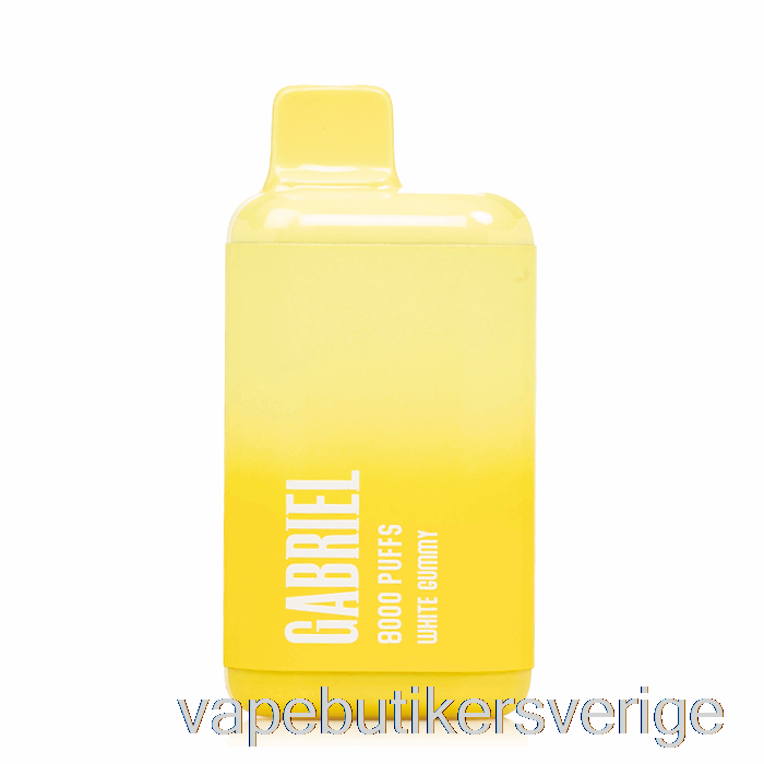 Vape Sverige Uwell Gabriel Bf8000 Engångsvit Gummi